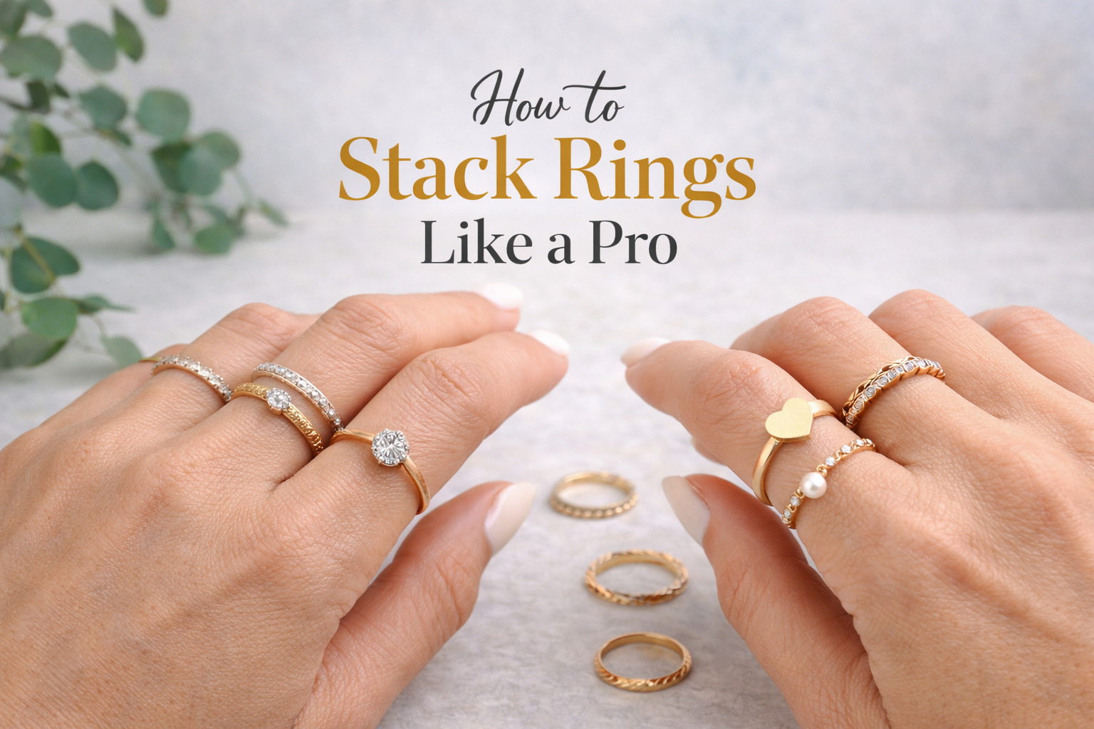   How to Stack Rings Like a Pro